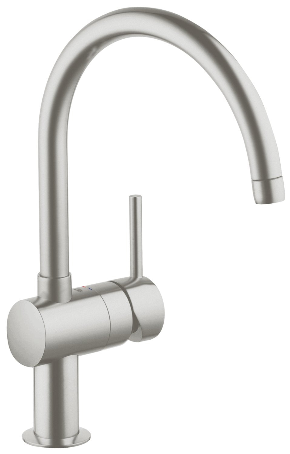 GROHE Minta | Küchenarmaturen - Einhand-Spültischbatterie | Schwenkbegrenzung 0°/150°/360° | U-Ausla
