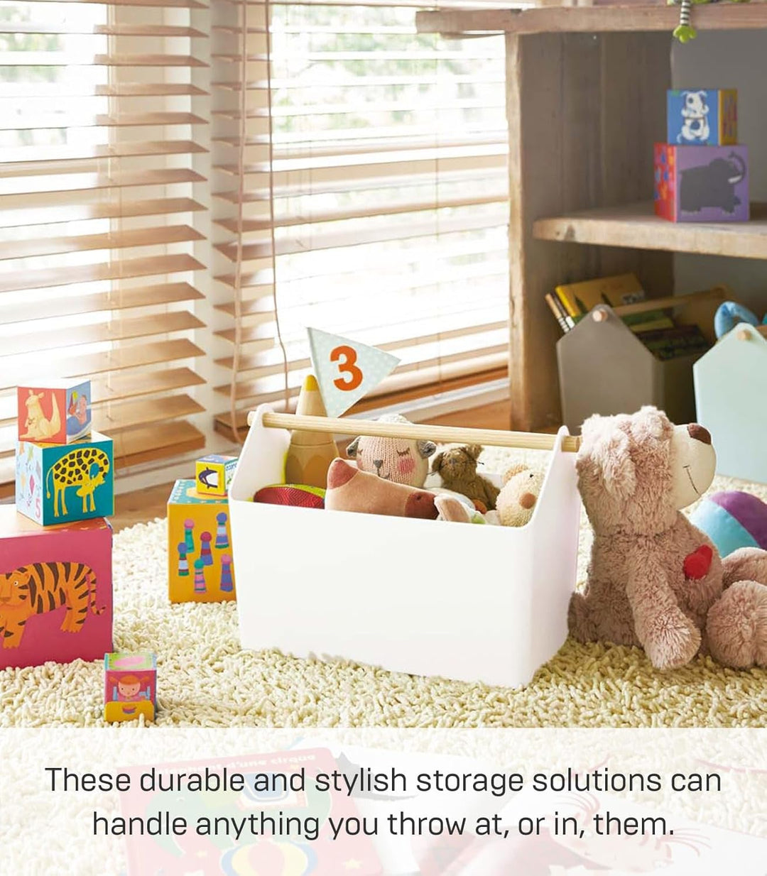 Storage Box - Favori - white Weiss, Weiss