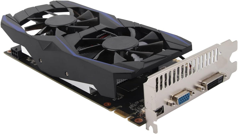 VBESTLIFE GTX550Ti-Grafikkarte, 6 GB 192 Bit GDDR5, Unterstützt DVI-VGA-HD-Multimedia-Schnittstelle,