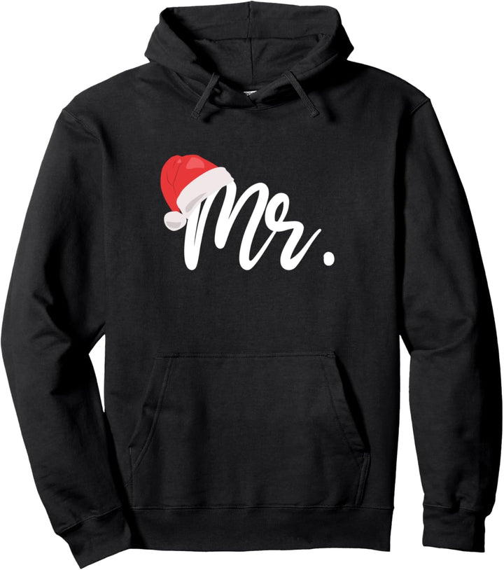 Partnerlook Mr. und Mrs. Weihnachten Pullover Hoodie