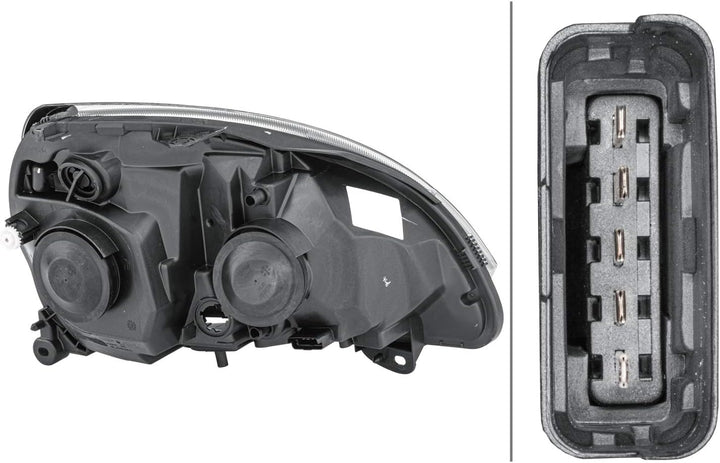 HELLA 1DB 008 461-191 Halogen-Hauptscheinwerfer - links - für u.a. Renault Clio II (Bb_, Cb_) Links