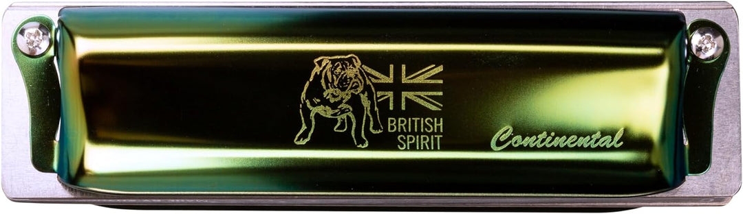 Vox - Continental Harmonica Type-1 - Racing Green - Key Amaj A Type 1, A Type 1
