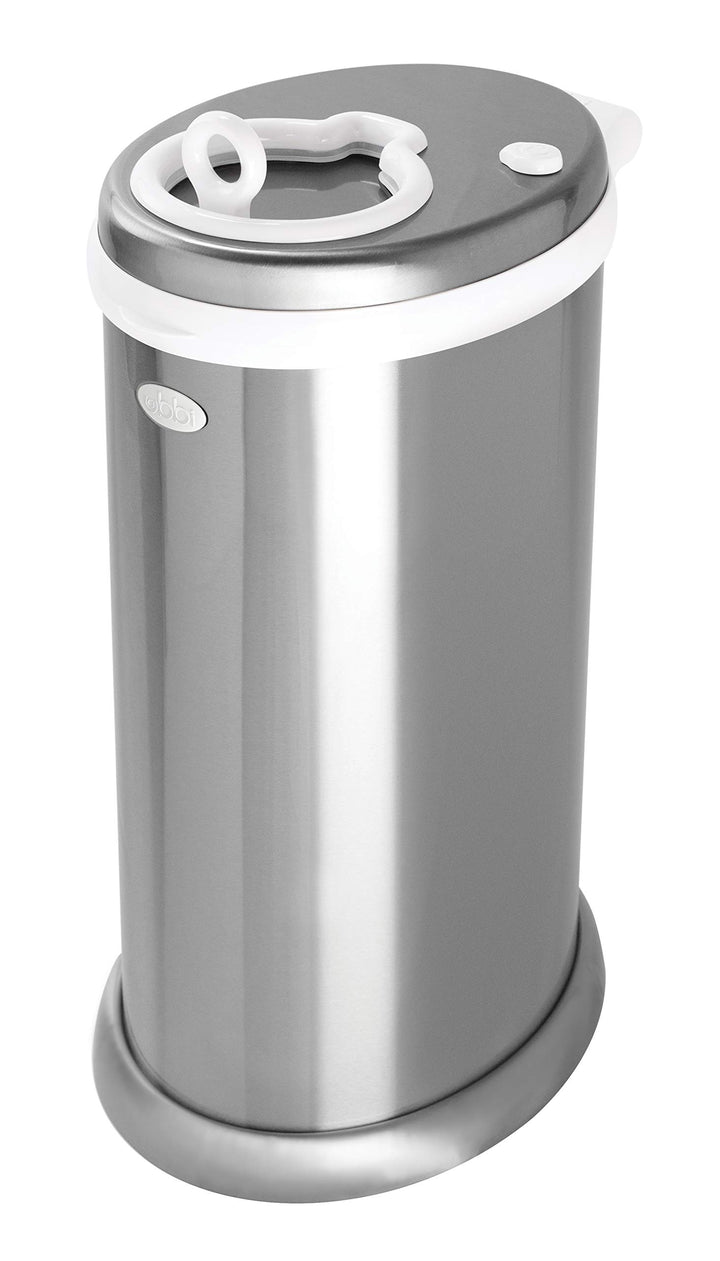 Ubbi Windeleimer & Edelstahl Windeleimer for stainless steel pails Chrome, Chrome