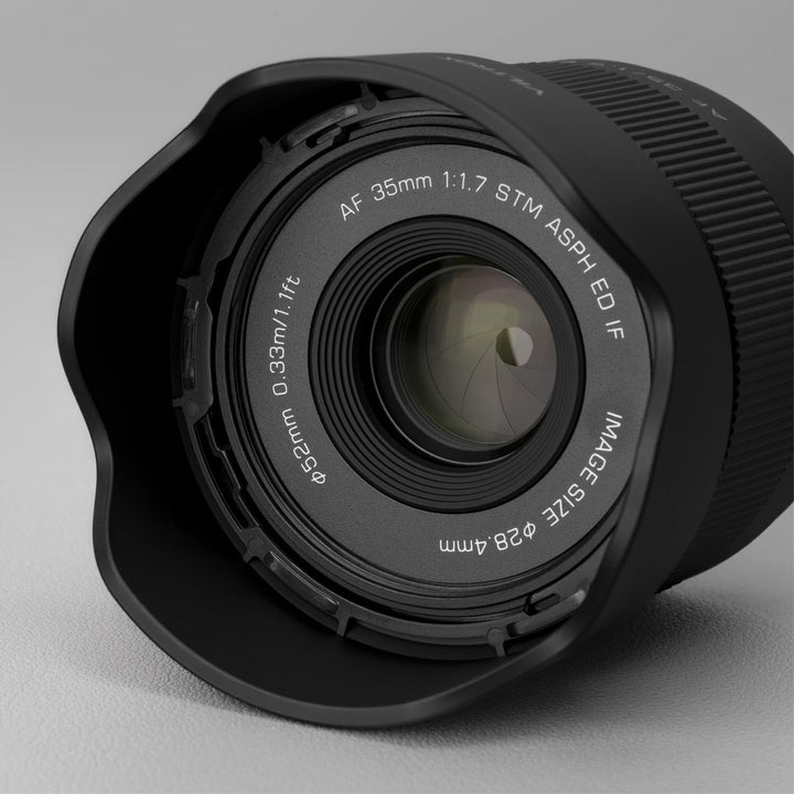 VILTROX 35mm F1.7 E Mount APS-C Autofokus Objektiv Festbrennweite | AF 35mm f/1.7 FE Objektiv mit Gr