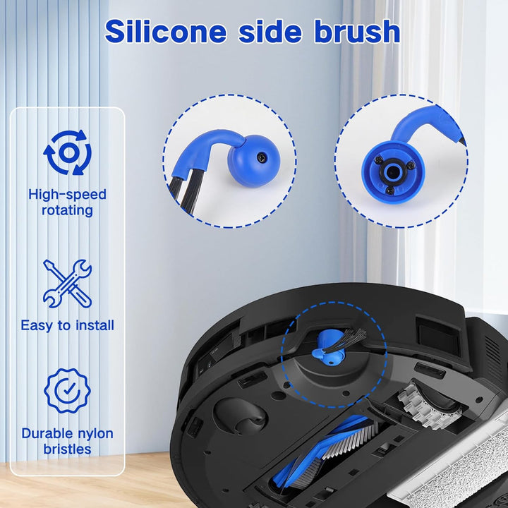 Zubehör Ersatz Kompatibel für ECOVACS DEEBOT X9 PRO OMNI, T80S OMNI, X11 PRO OMNI Saugroboter, 1 Hau