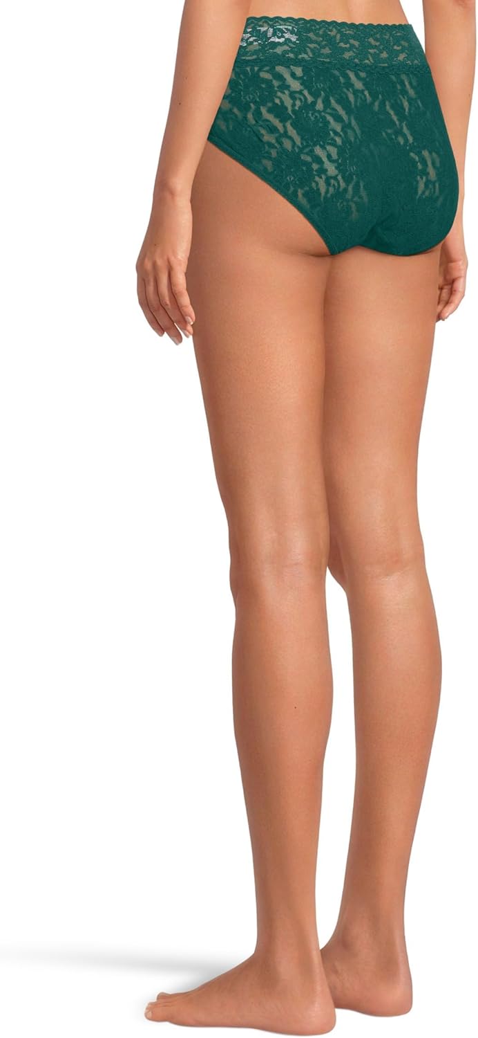 hanky panky, Signature Lace French Brief XL Berggrün, XL Berggrün