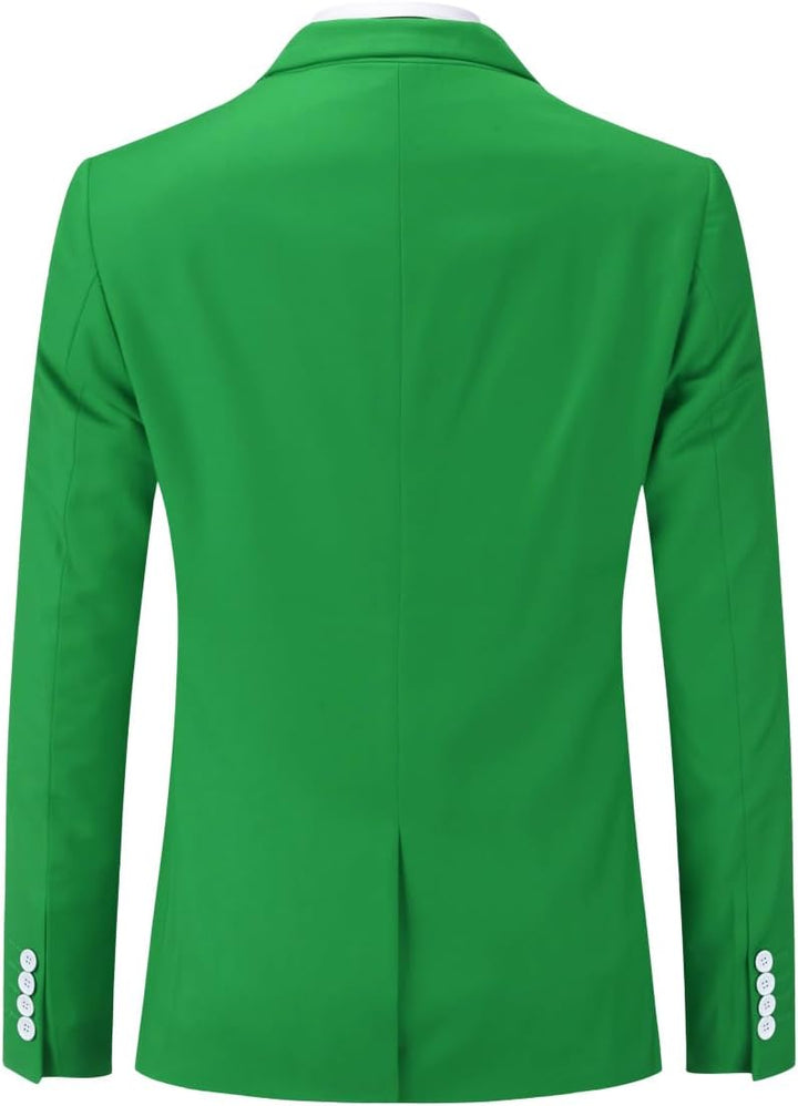 YOUTHUP Anzug Herren 2 Teilig Slim Fit Herrenanzug Business Hochzeit Modern Anzüge Sakko Anzughose M