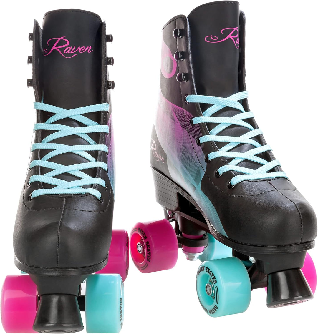 Raven Verstellbare Rollschuhe Roller Skates Trista/Serena - Kugellager Carbon Abec7 - SAS - Shock Ab
