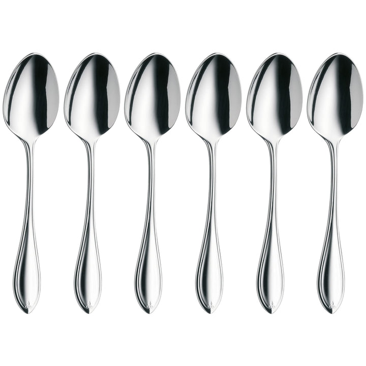 WMF Premiere Espressolöffel Set 6-teilig, 10,8 cm, Cromargan protect Edelstahl poliert, kratzbeständ