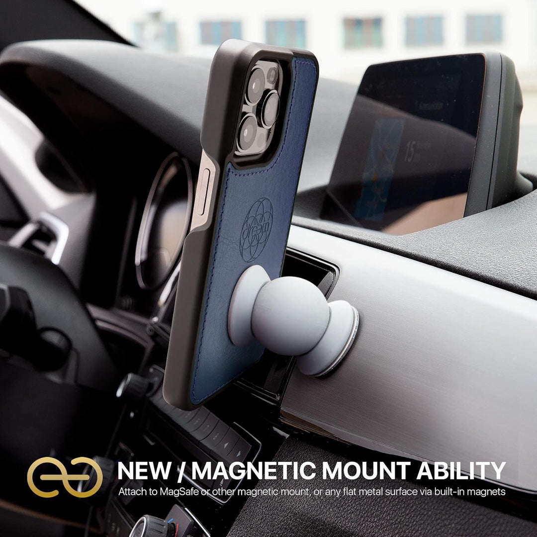 Dreem Fibonacci iPhone 14 Pro Max Brieftaschen-Etui / 2-in-1 stossfestes Etui und abnehmbares Folio