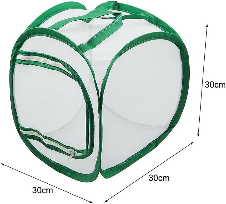 Netzkäfig für Insekten und Schmetterlinge im Garten, transparenter Kleiner Sitzkäfig für Schmetterli