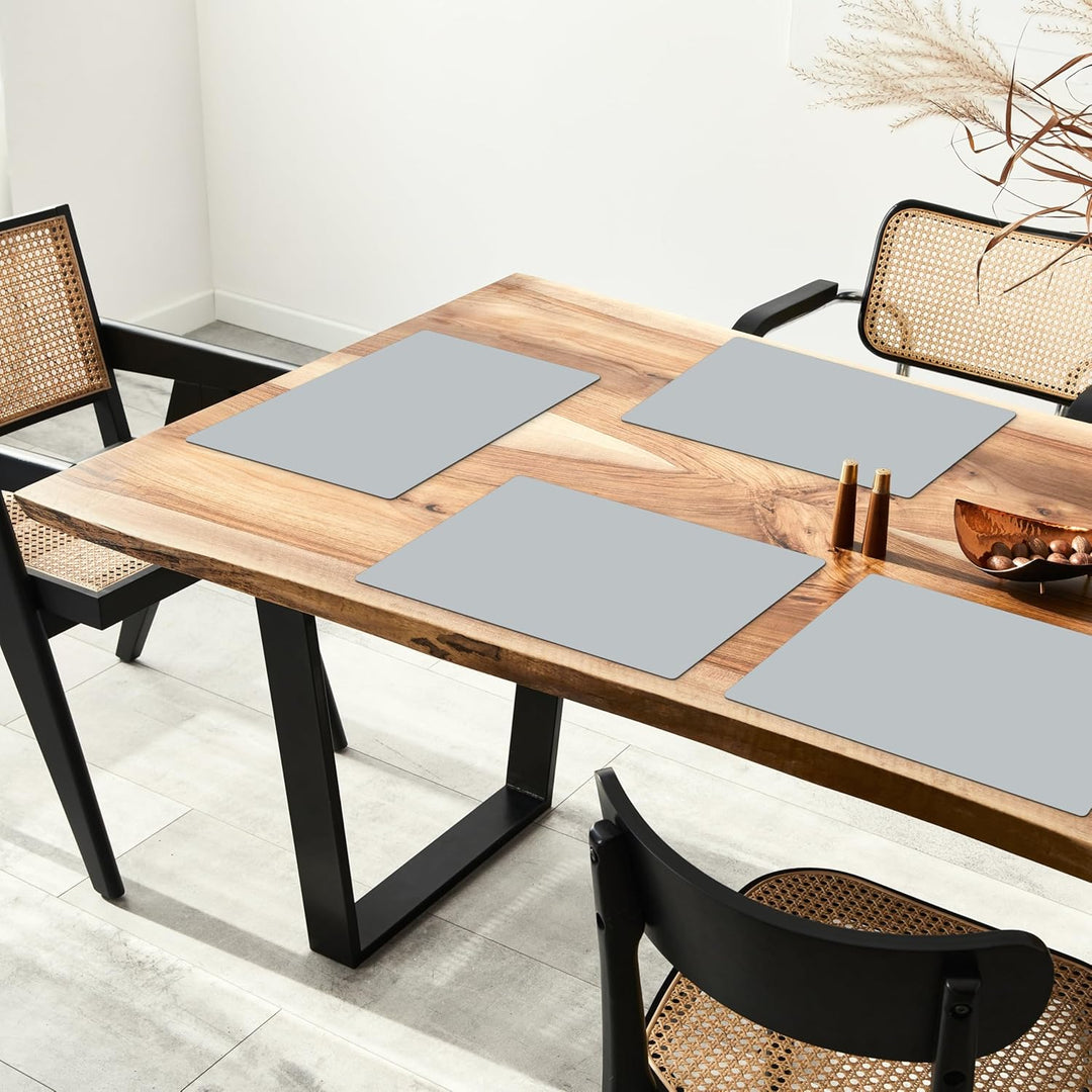 KitchenYeah© Platzsets Abwaschbar 6-Teilig 45x30 cm Tischsets Platzdeckchen Platzset Unterlage Tisch