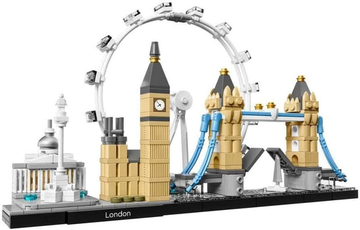 LEGO 21034 Architecture London Skyline-Modellbausatz, Bauset mit London Eye, Big Ben, Tower Bridge,