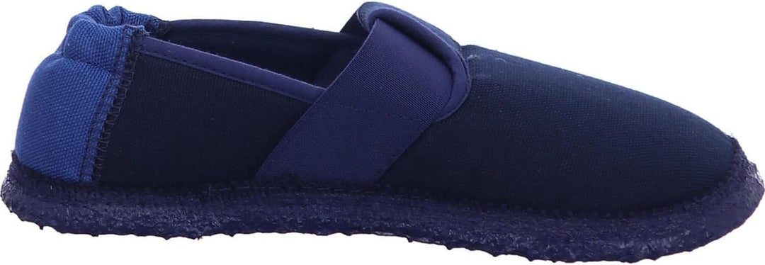 Nanga Unisex Kinder Klette Hausschuhe 25 EU Blau, 25 EU Blau