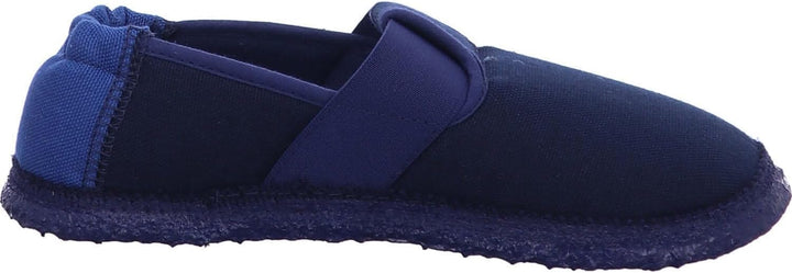 Nanga Unisex Kinder Klette Hausschuhe 25 EU Blau, 25 EU Blau
