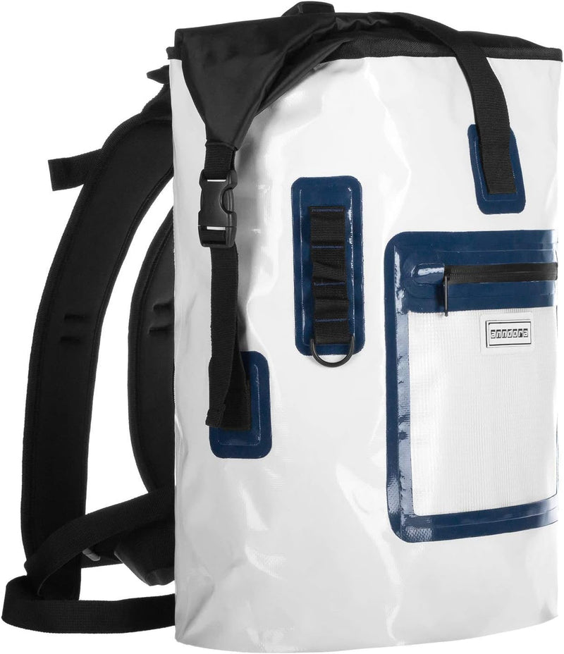 anndora Tarpaulin Rucksack 35 Liter Outdoor Rucksack wasserdicht - Weiss Weiss - 35 Liter, Weiss - 3