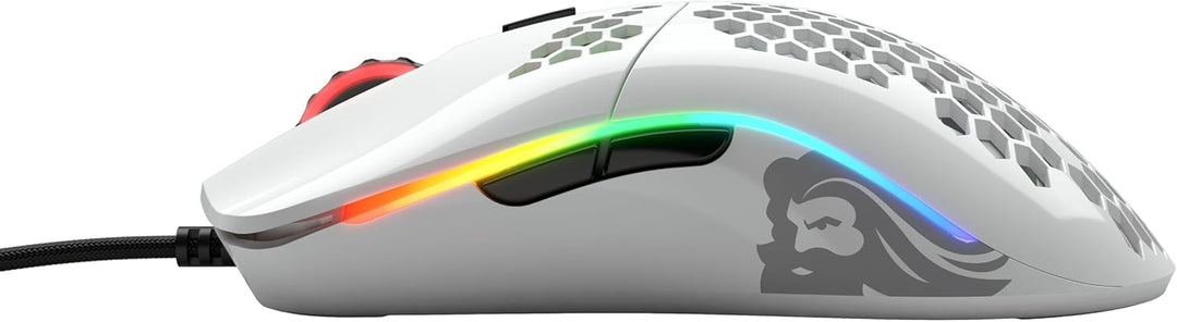 GLORIOUS Model O- (Minus) Compact Wired Gaming Mouse - 58g Superlight Honeycomb Design, RGB, Pixart