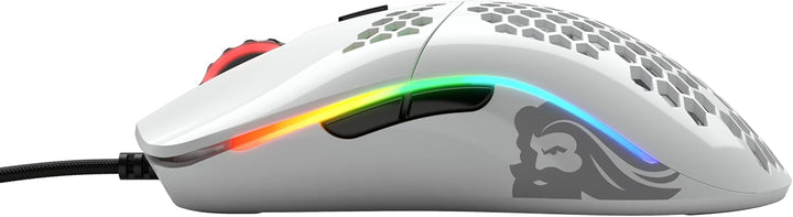 GLORIOUS Model O- (Minus) Compact Wired Gaming Mouse - 58g Superlight Honeycomb Design, RGB, Pixart