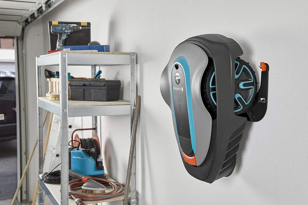Gardena Mähroboter smart SILENO Life 750 m² Set & Wandhalterung: Wandhalter für alle für SILENO-Mode