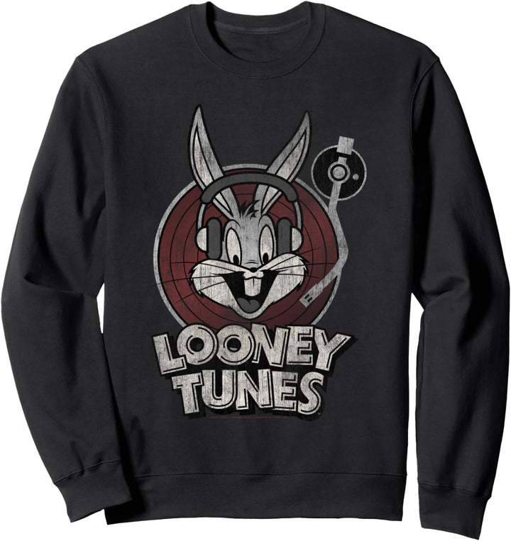 Looney Tunes Bugs Bunny Circle Logo Sweatshirt