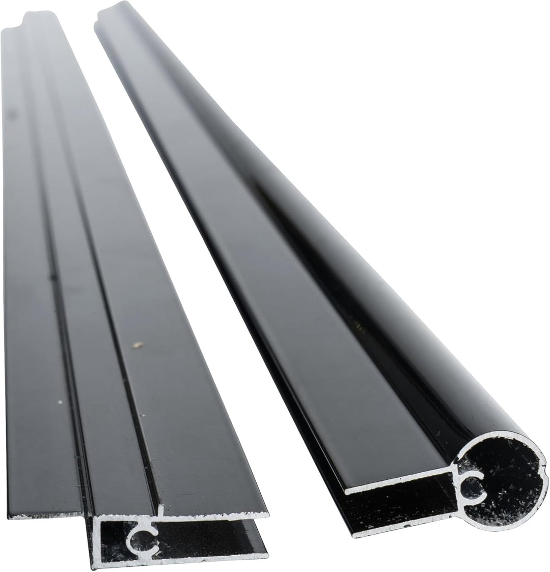 Werkapro Markise Polycarbonat 80 x 100 cm schwarz, 100 cm