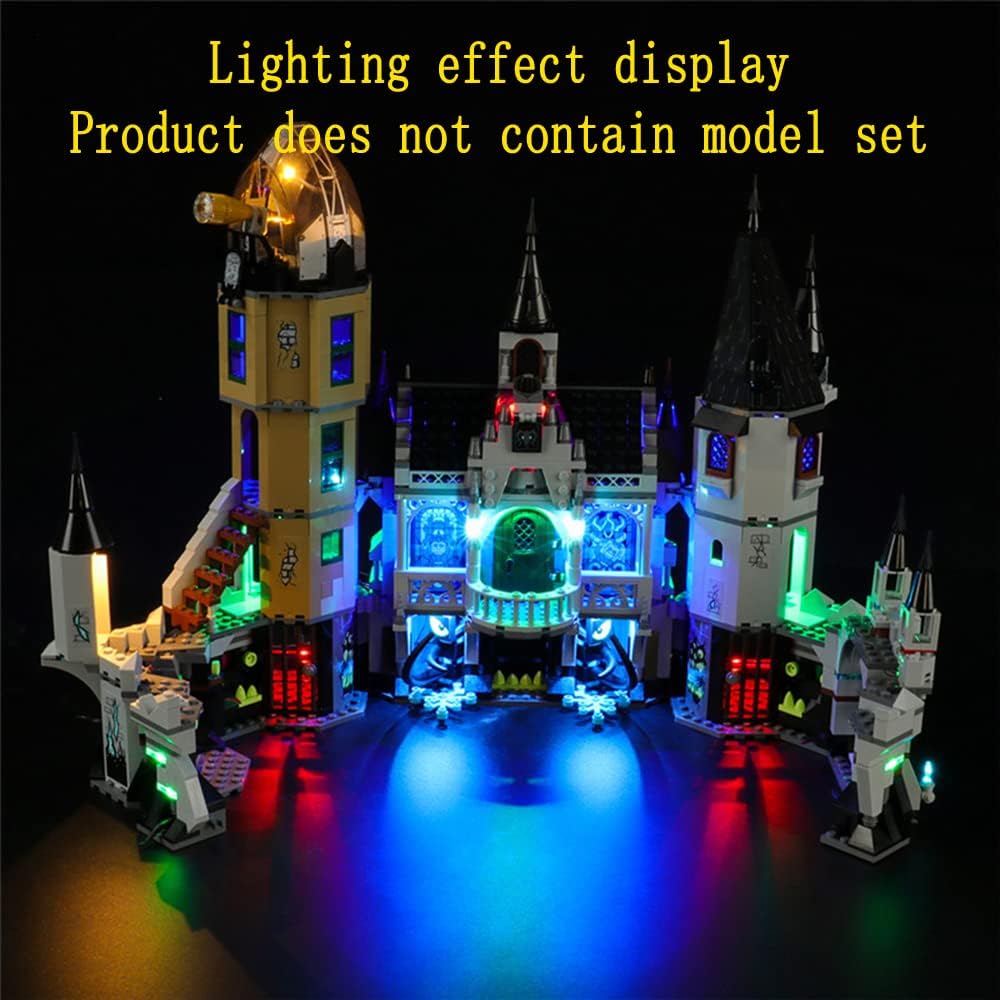 GEAMENT LED Licht-Set Kompatibel mit Lego Geheimnisvolle Burg (Mystery Castle) - Beleuchtungsset für