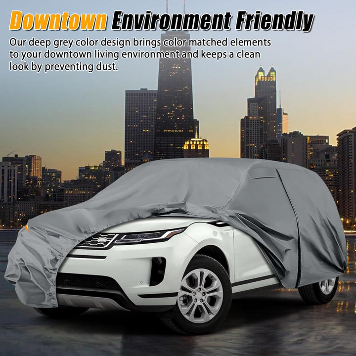 Autoabdeckung Wasserdicht für Land Rover Range Rover Evoque 2011-2025, Vollgarage Autoplane Auto Abd
