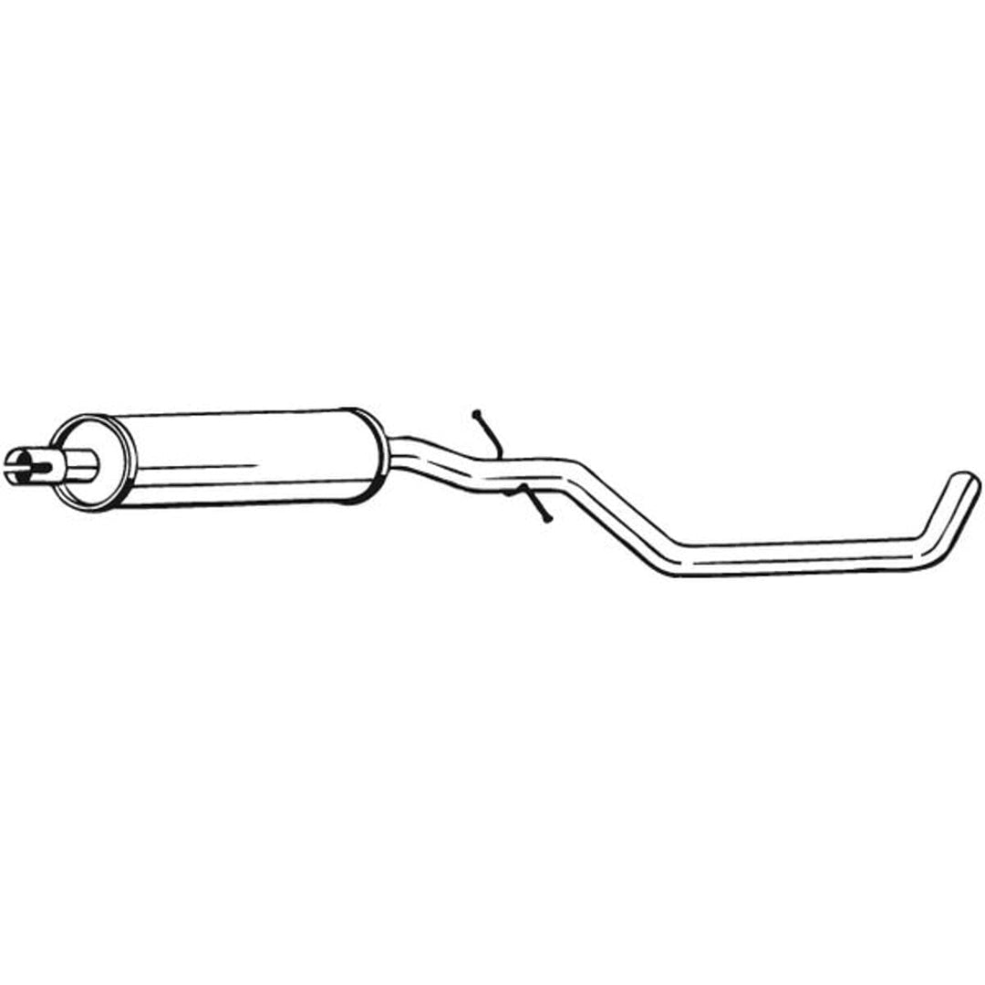 Bosal 283-655 Mittelschalldämpfer