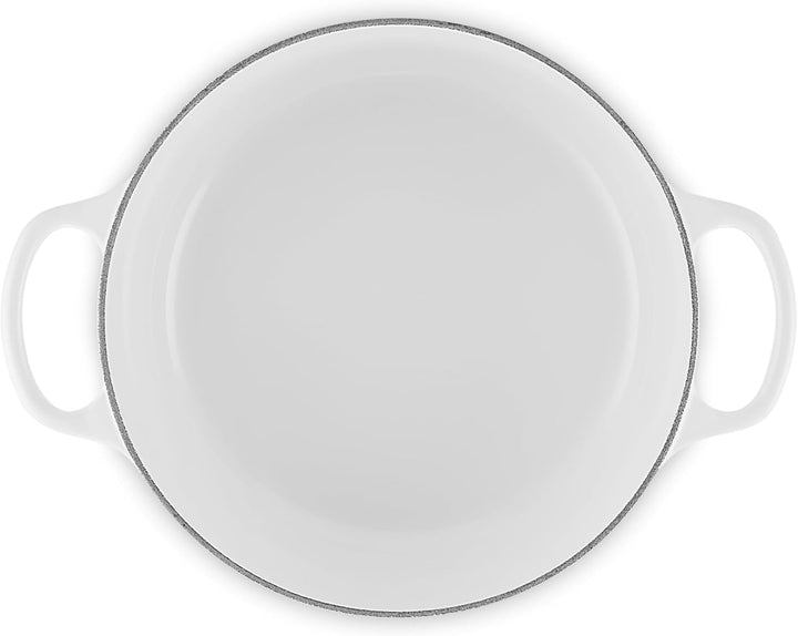 Le Creuset Signature Gusseisenbräter mit Deckel, Ø 24 cm, rund, geeignet für alle Herdarten und Indu