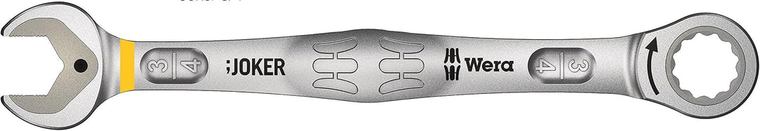 Wera 05020012001 6000 Joker 8 Imperial Set 1, Joker Maul-Ringratschenschlüssel-Satz, zöllig, 8-teili