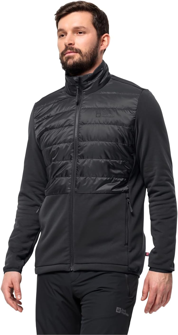Jack Wolfskin Herren Jacket, Schwarz