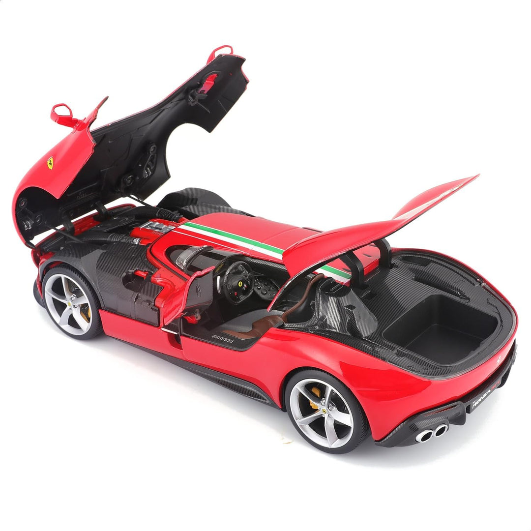 Bburago 18-16909 Ferrari Monza SP1 Modellauto im Massstab 1:18, Verschiedene Designs und Farben