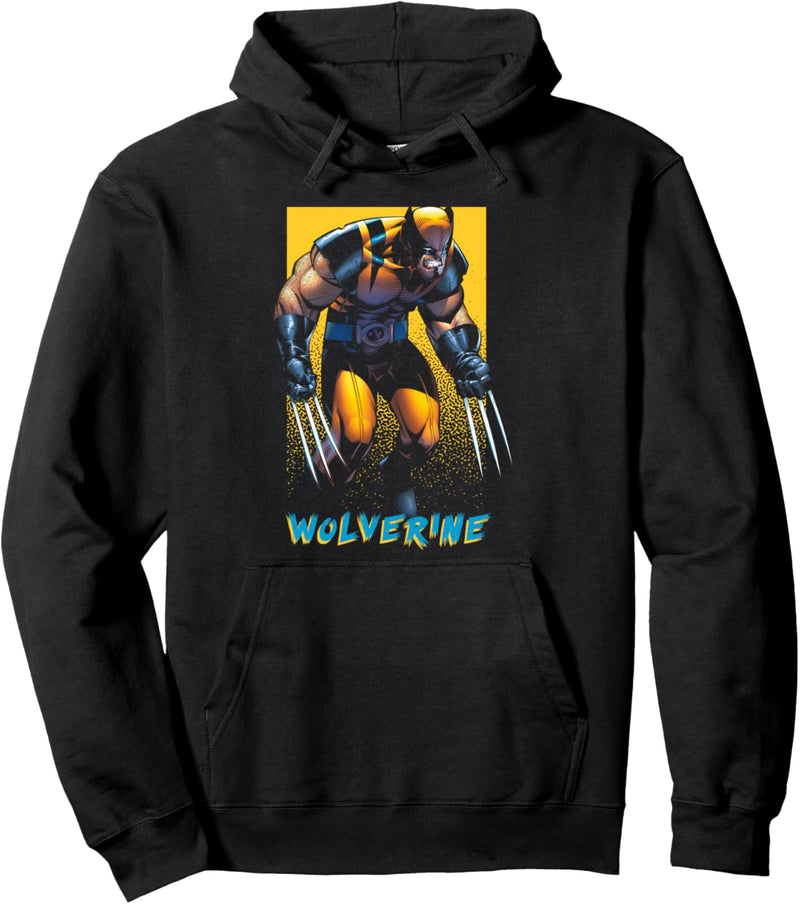 Marvel X-Men Wolverine Dark Poster Pullover Hoodie