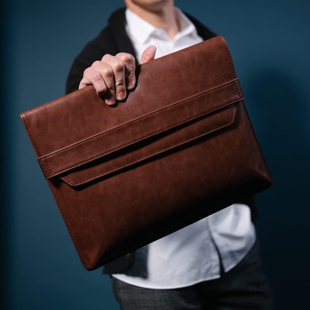 LOGAN & BARNES Laptop Hülle Herren - Elegante Laptop Tasche mit angenehmer Innenpolsterung - schlank