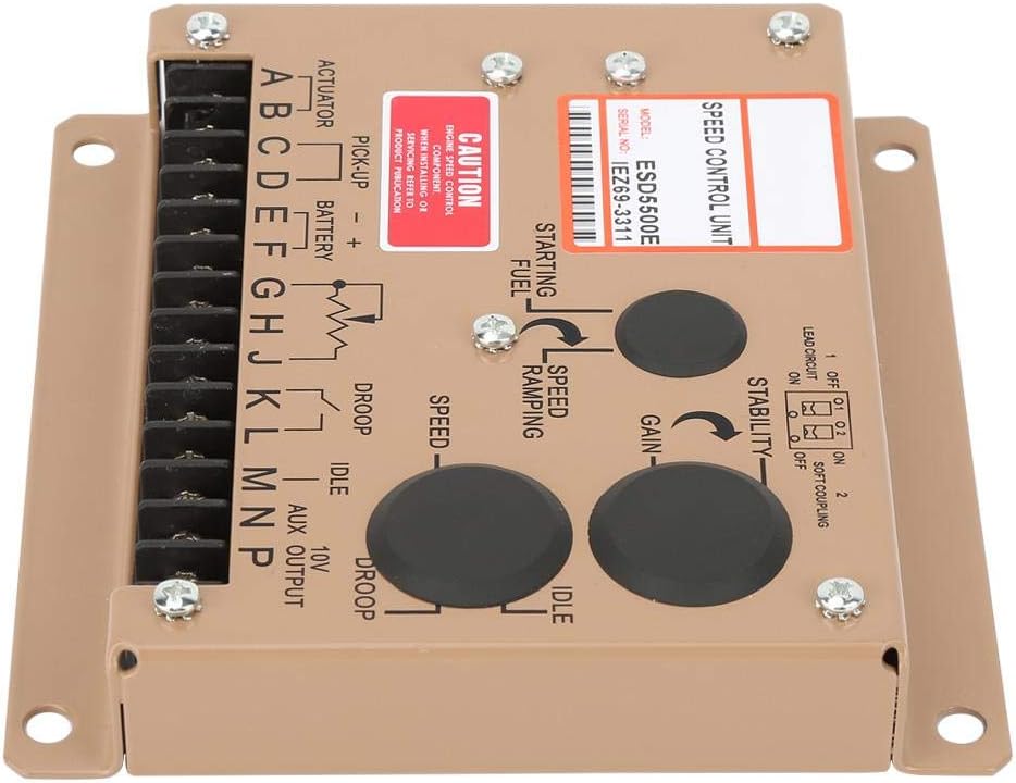 Motordrehzahlregler ESD5500E Elektronisches Motorregler-Generator-Bedienfeld, 1 kHz ~ 7,5 kHz