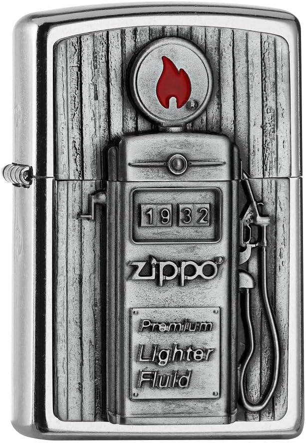 Zippo 2006474 207 Gas Pump Emblem 3D