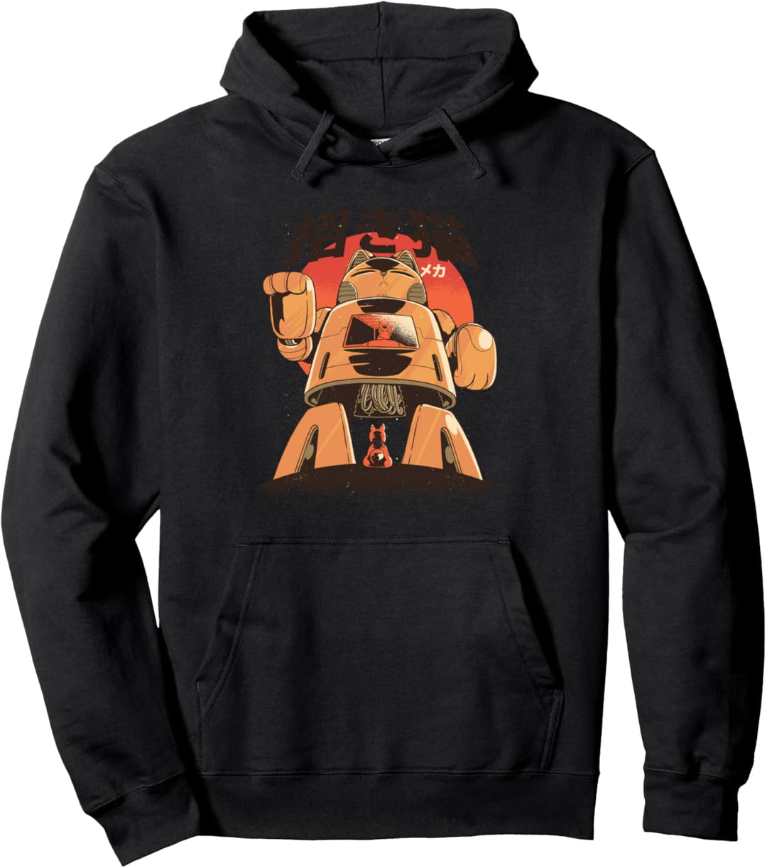 Katzenroboter - Japanischer Kawaii Anime Manga Charakter Pullover Hoodie
