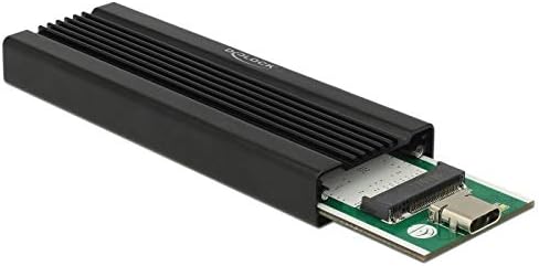 DeLock Externes Gehäuse USB 3.1 für M.2 NVMe, 2280, 2260, 2242 und 2230, PCIe SSD, USB 10 Gbps, USB