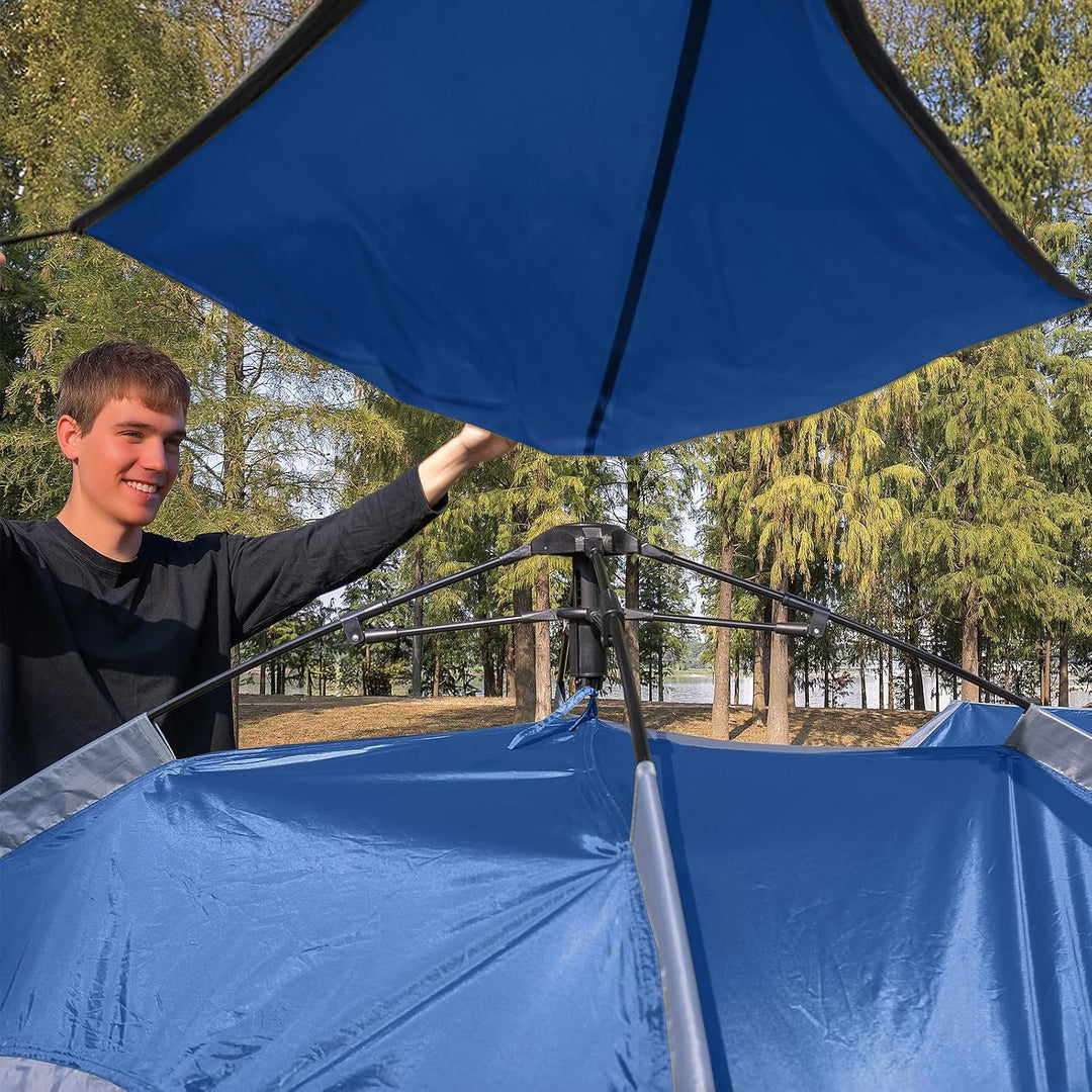 Night Cat Pop Up Zelt 3 4 Personen: Wasserdicht Wurfzelt Atmungsaktiv Einfache Einstellung für Campi