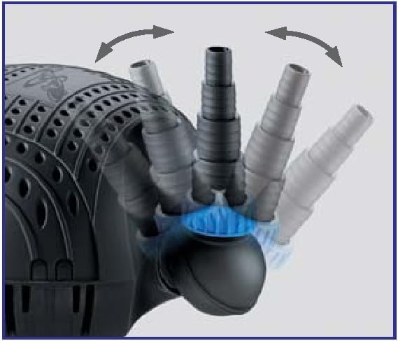 Osaga Teichfilter- und Bachlaufpumpe Schwarze Flunder Eco (OSF12000E)