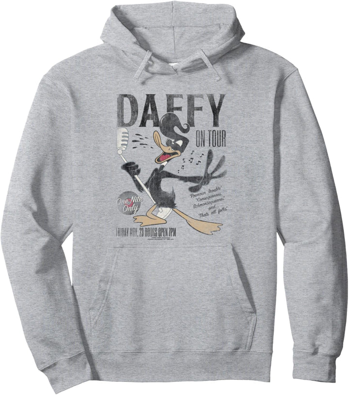 Looney Tunes Daffy Concert Pullover Hoodie