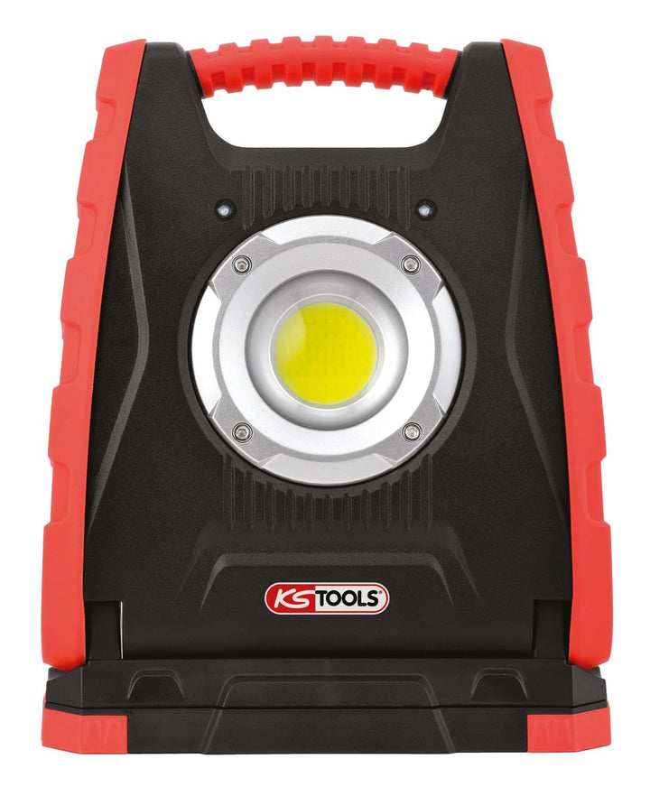 KS Tools, 150.4351, mobiler LED-Projektor, 10 W, 1000 Lumen, IP54, wiederaufladbar über USB-Stecker