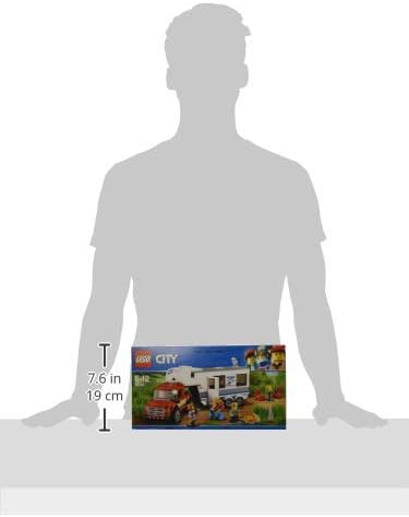LEGO 60182 City Great Vehicles Pickup & Wohnwagen Single, Single
