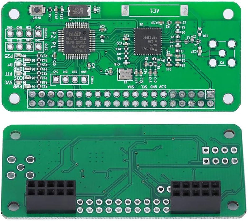 Mini-MMDVM-Hotspot-Radiosender + Antenne, Unterstützung P25 DMR YSF D-Star-UHF-Erweiterungskarte, di