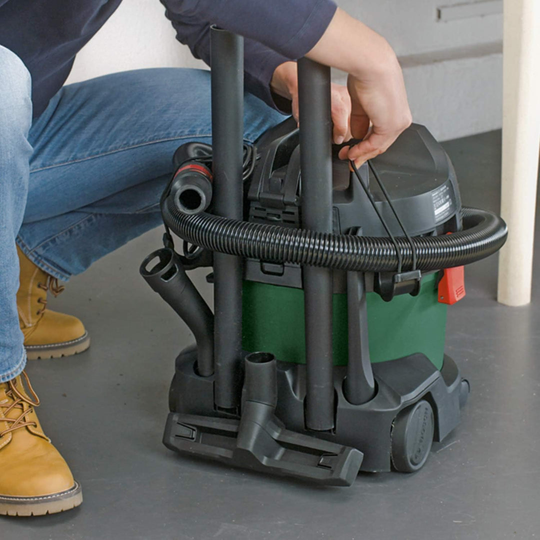 Bosch Nass- und Trockensauger UniversalVac 15 (1000 Watt, 15 Liter Behältervolumen, in Karton) + 5x