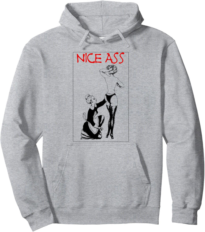Sexy Panties French Maid Nice Ass Lesbian Lingerie Pin Up Pullover Hoodie