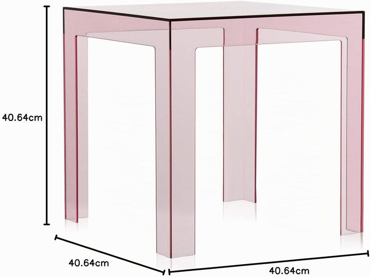 Kartell Jolly Tisch, Rosa, Rosa