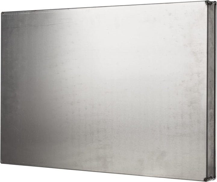 Pentole Agnelli Backform und Pizza, rechteckig, aus Aluminiumlegierung 3003, mit geraden Kanten, 60