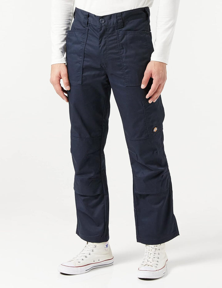 Dickies Herren Action Flex Pants Trouser 30W / 34L Navy Blue, 30W / 34L Navy Blue