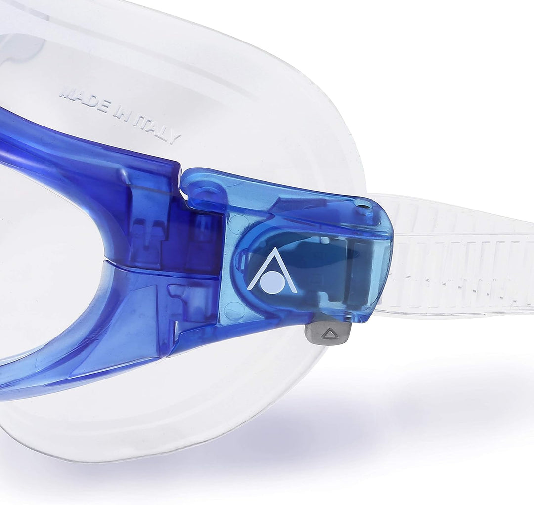 Aquasphere Unisex Vista Pro Schwimmmaske (1er Pack) Einheitsgrösse Transparent - Blaue Titan-Spiegel
